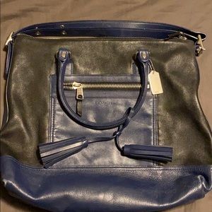 Coach  Rory color block satchel 19902 bundle